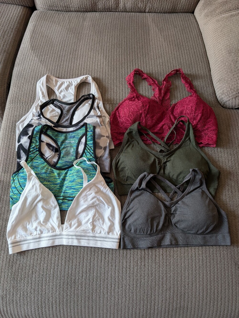 Bundle of Sports Bras and Bralettes